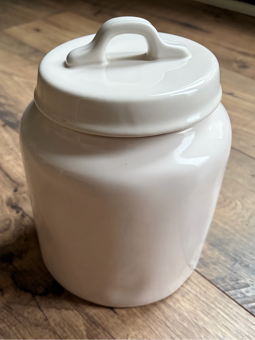 Rae Dunn Large Cream Ceramic COFFEE Canister with Black Lettering - Picture 9 of 14